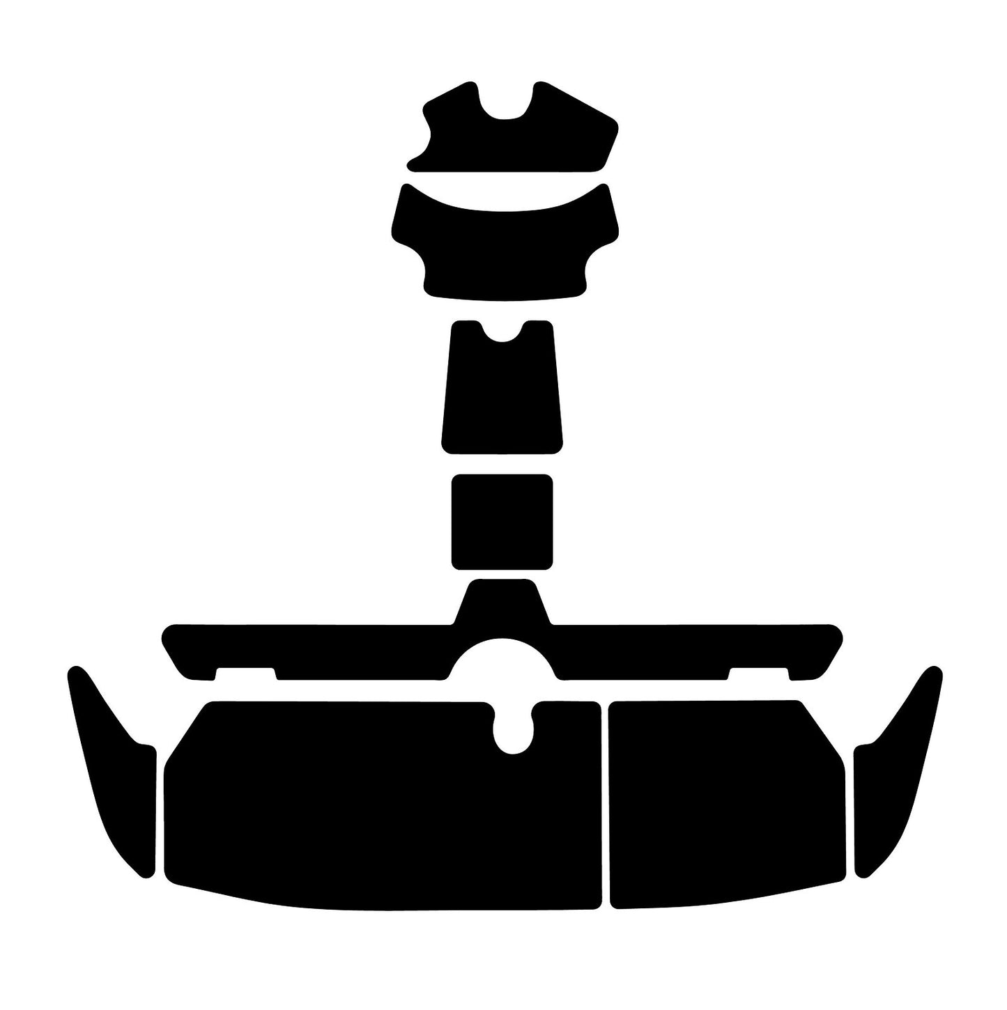 Exterior Mat Kit for Sea-Doo Challenger 210 310 /Challenger 210 SE 310