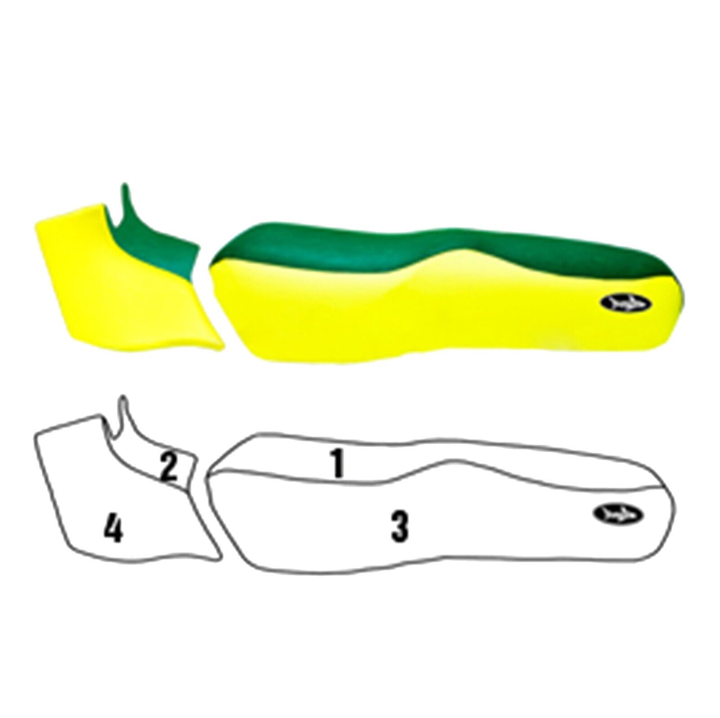 Seat Cover for Sea-Doo Touring 1990-1991 GT/1992-2000 GTS/1992-1995 GTX/1996 GTI