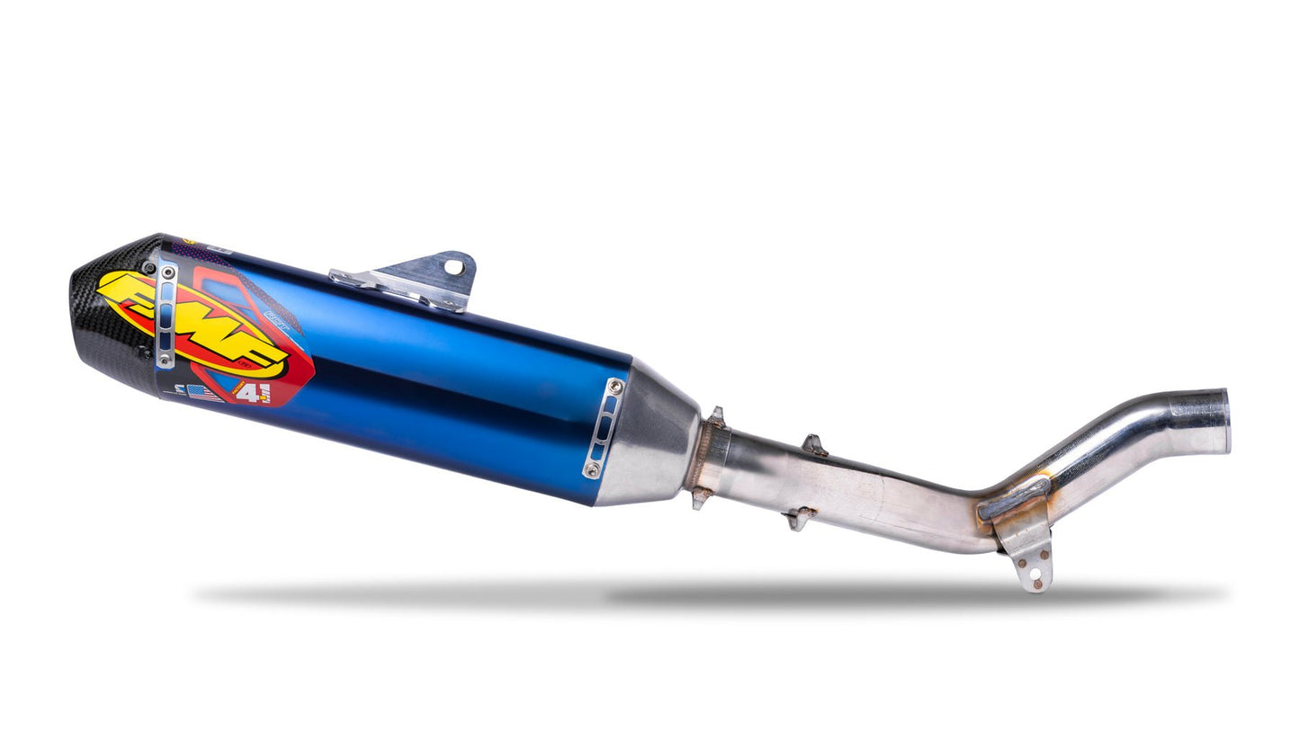 FMF ATV/UTV Factory 4.1 Slip-On Exhaust FACTORY 4.1 RCT S/O MFLR W/ CAR CAP TI YAM YFZ450R Slip-On Muffler - 044400