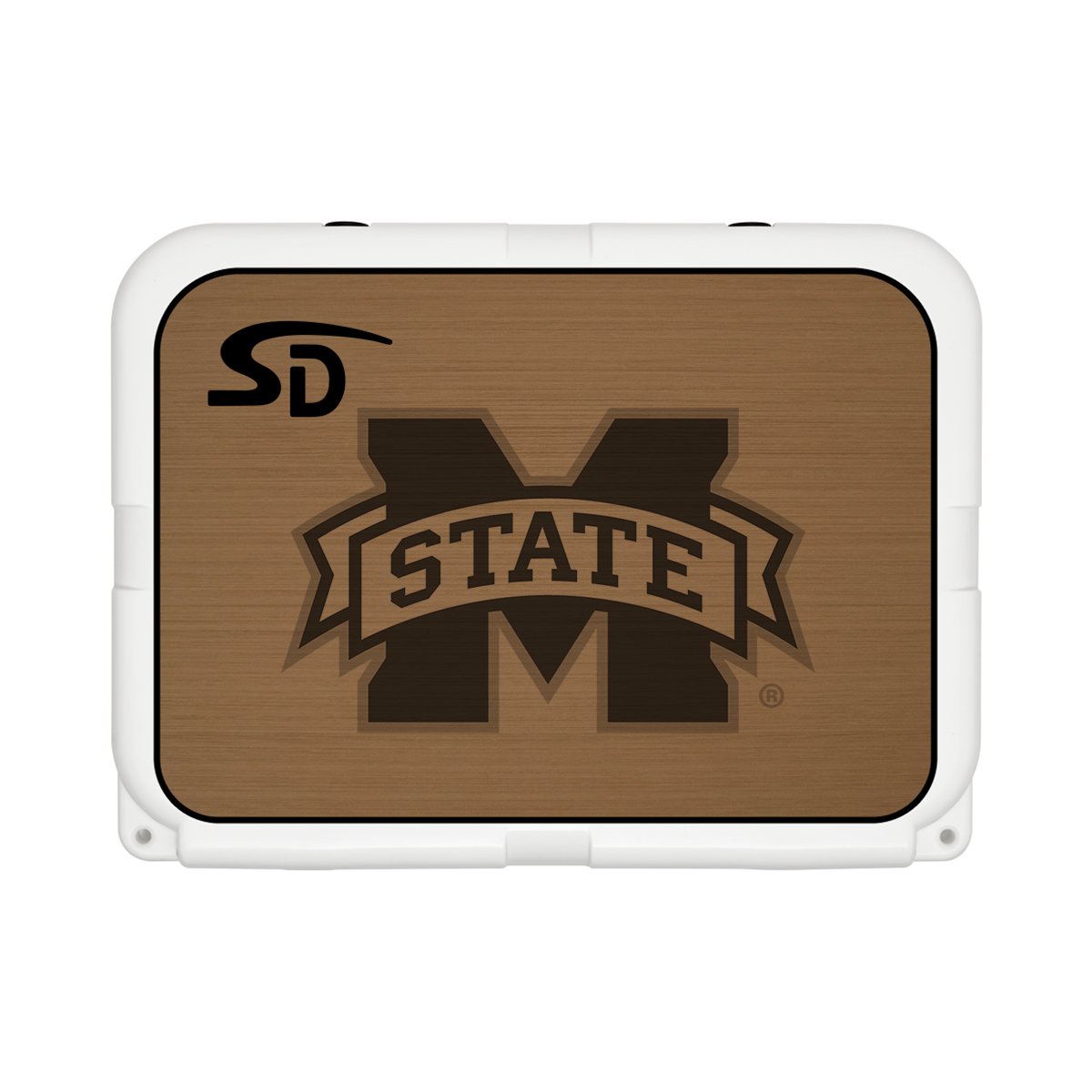Seadek Collegiate Cooler Pad - YETI Tundra 35 - Mocha / Black, Mississippi State University - 57521-80093