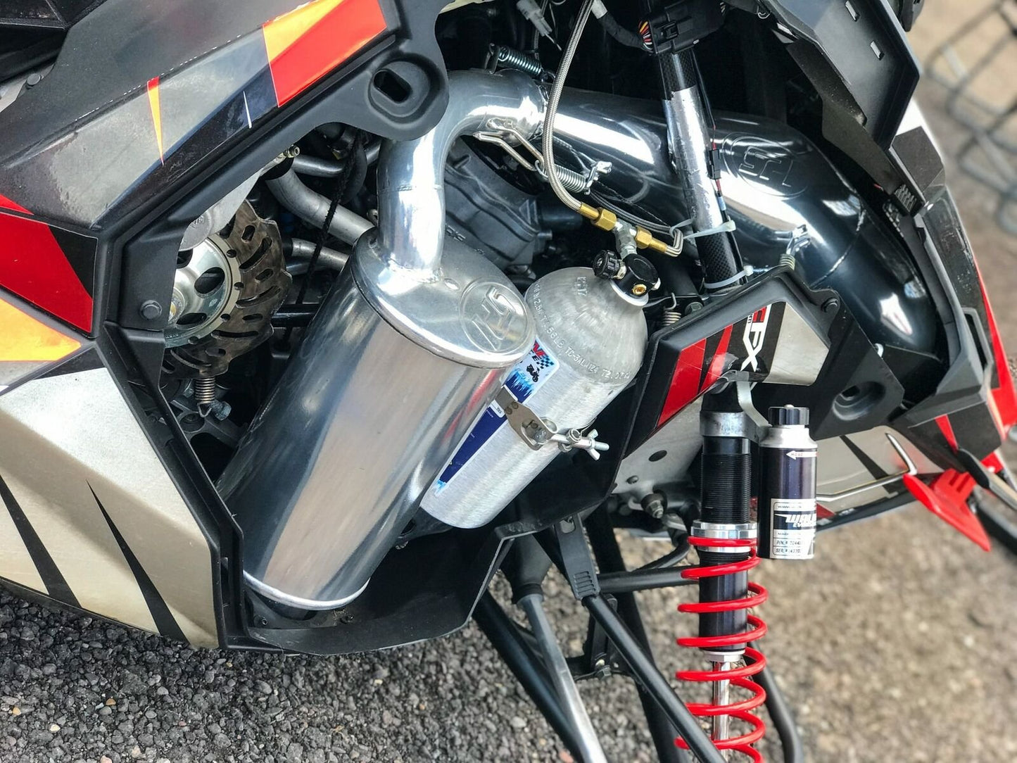 STRAIGHTLINE LIGHTWEIGHT SILENCER Polaris 800 Rush Switchback Assault 132-122