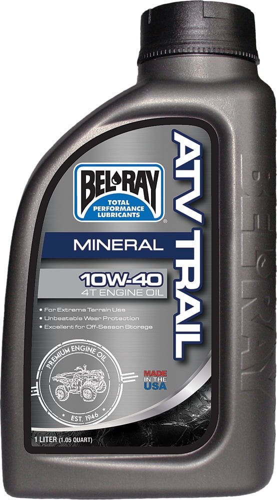 Bel-Ray New ATV Trail Mineral 4T Engine Oil, 840-0060
