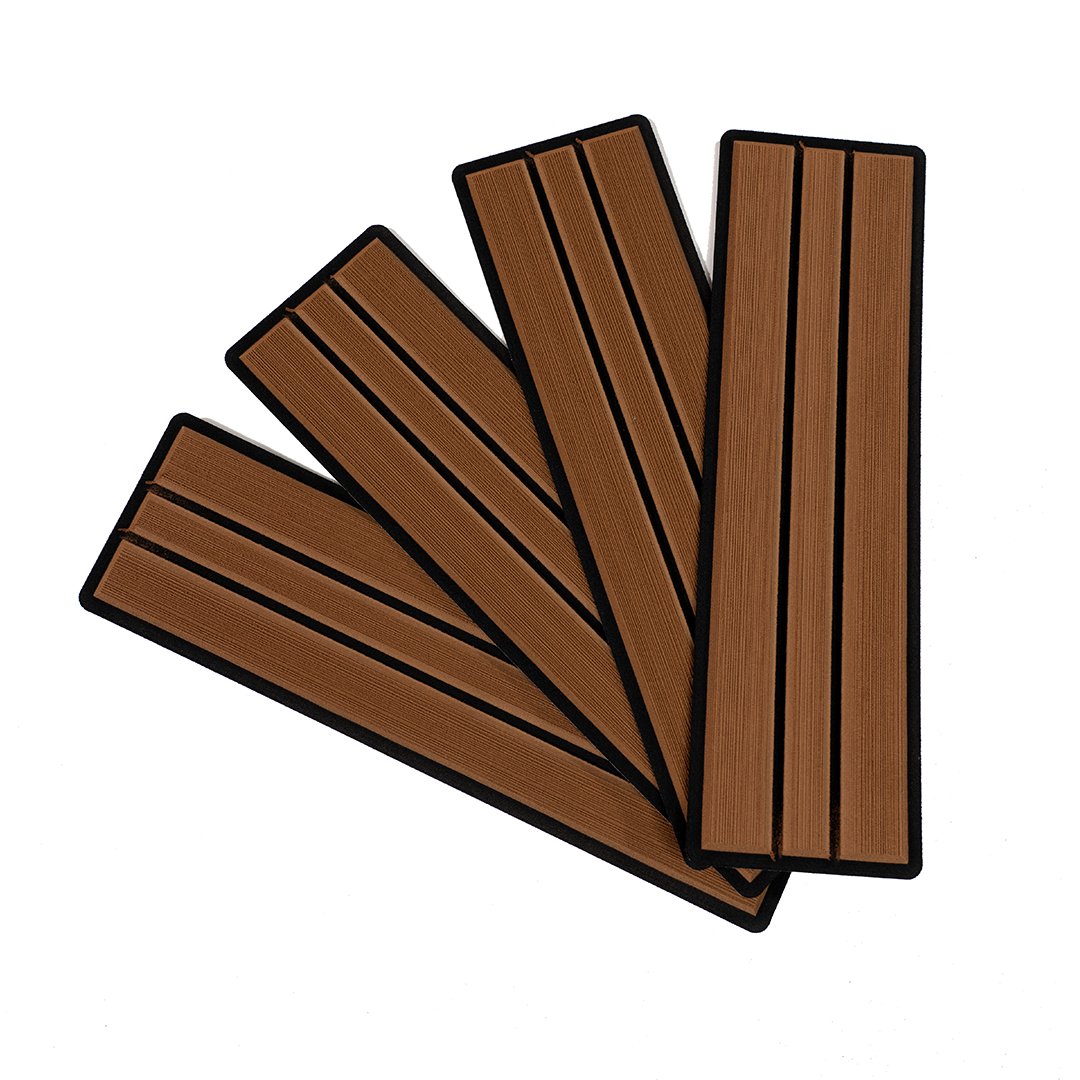 Seadek Teak Step Kit - Brown / Black - 23902-80070