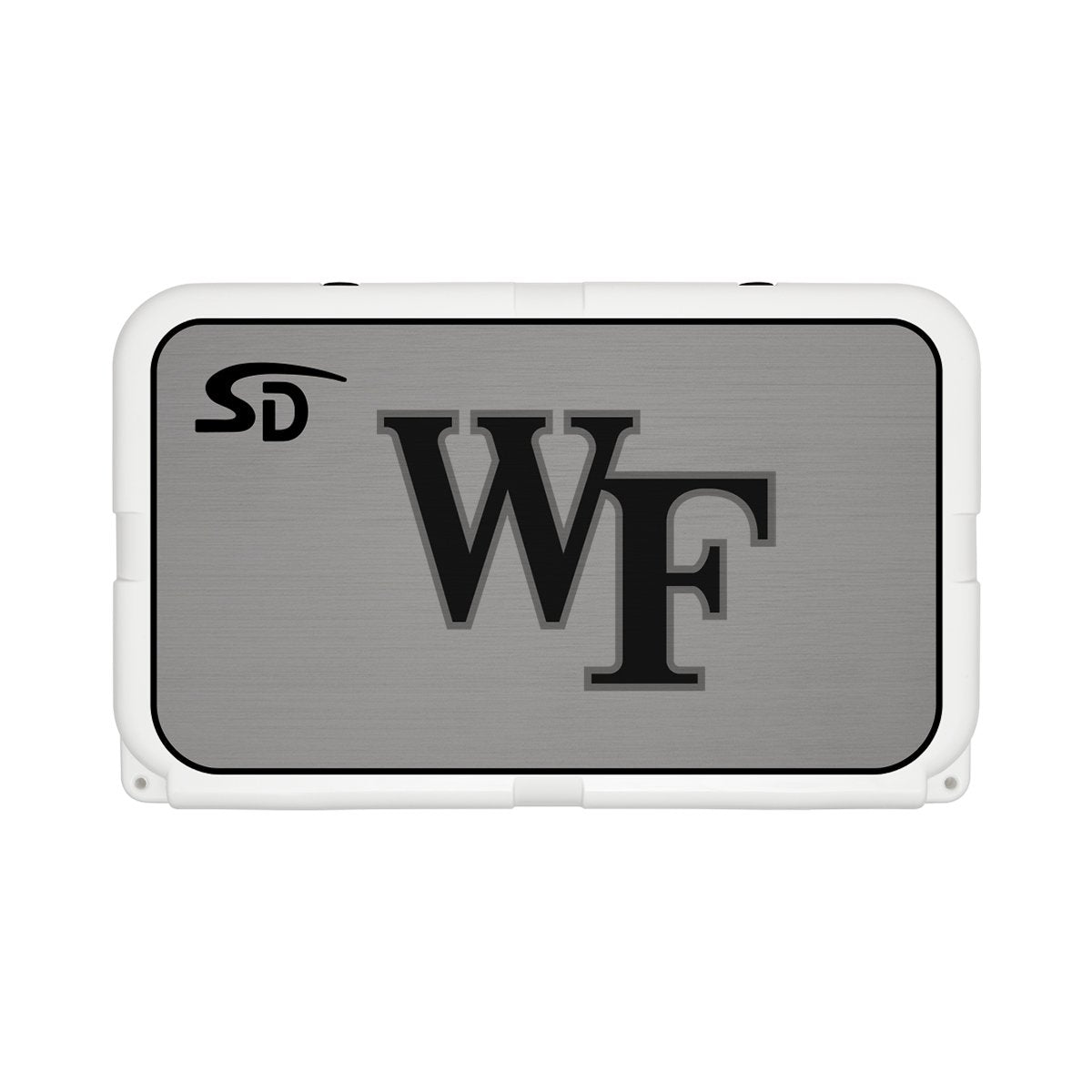 Seadek Collegiate Cooler Pad - YETI Tundra 45 - Storm Gray / Black, Wake Forest University - 58833-80066