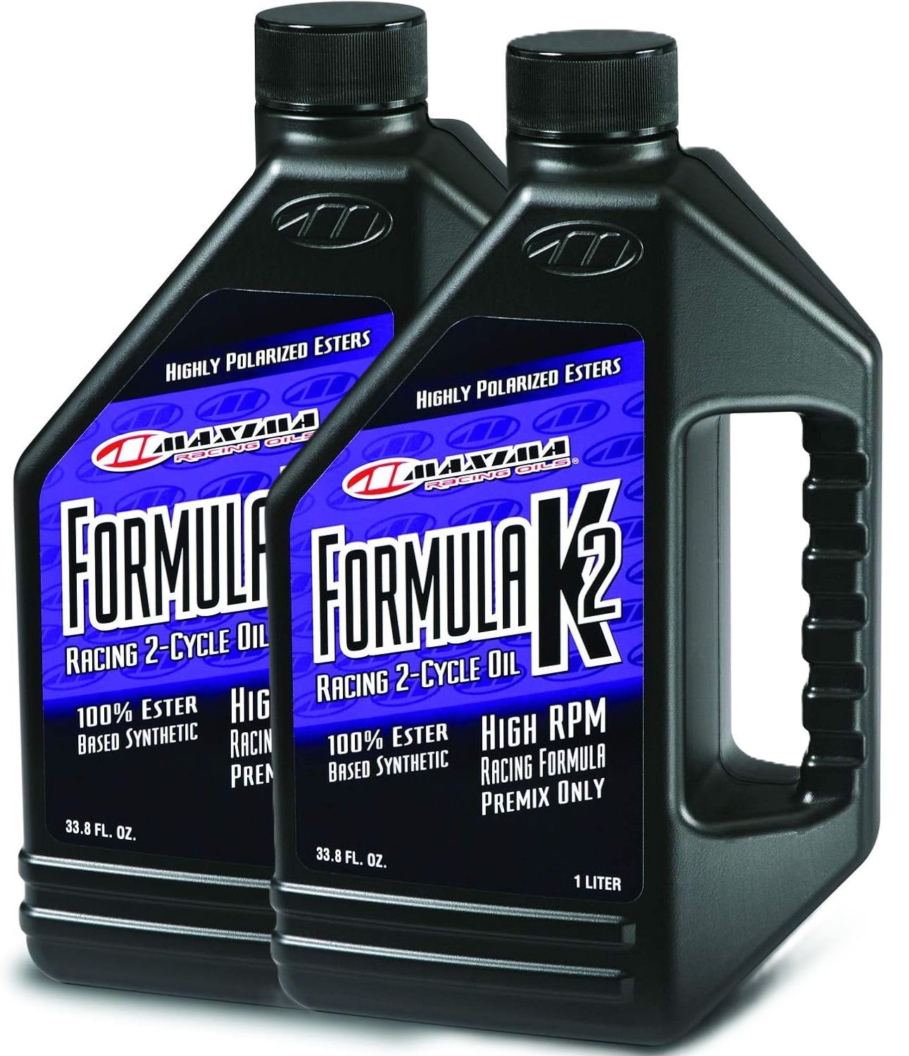 2 PACK MAXIMA K2 100% SYNTHETIC RACE PREMIX 1 LITER - 22901