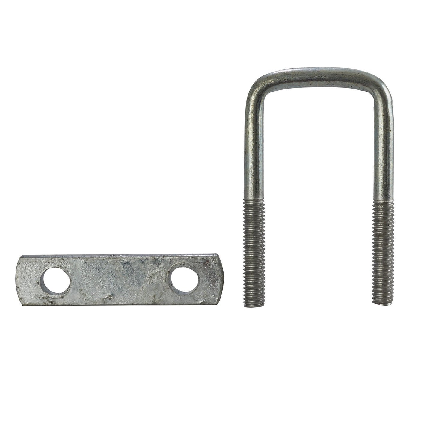 Trailer U-Bolts with Frame Straps 2-1/8" x 4" & 4" strap