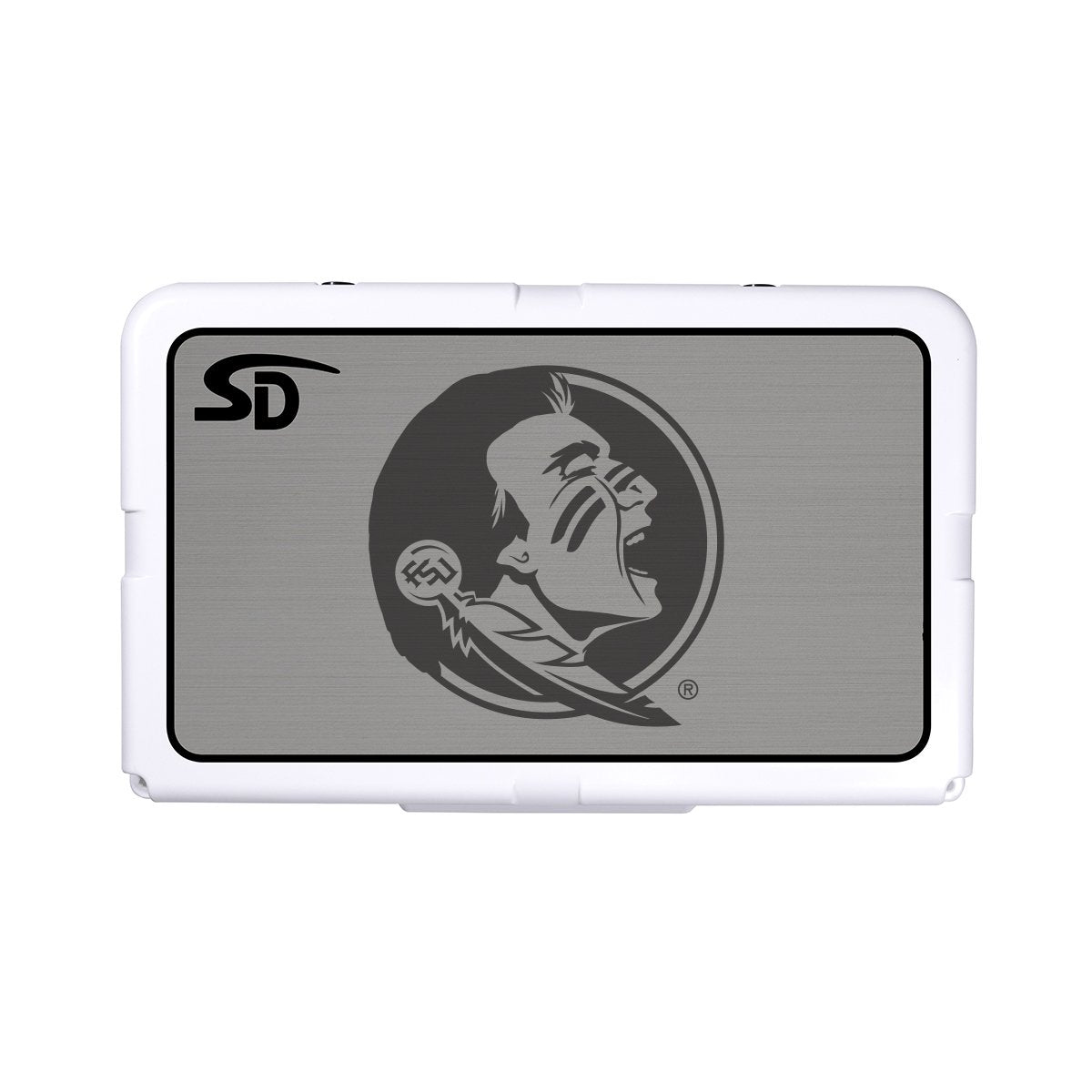 Seadek Collegiate Cooler Pad - RTIC 45 - Storm Gray / Black, Florida State University - 57674-80066