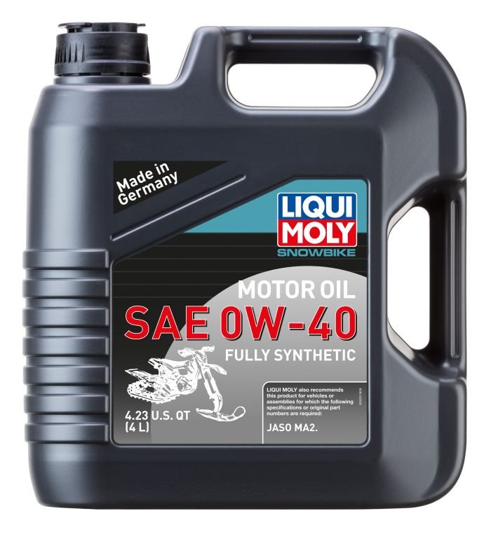 INSTOCK LIQUI MOLY SNOWBIKE Full Synthetic MOTOR OIL 0W-40 4 LITER - 20358