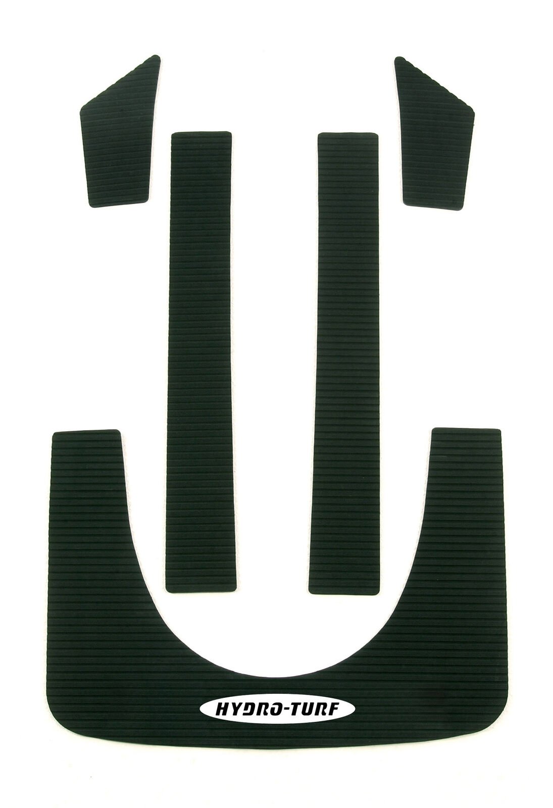 Hydro-Turf Mat Kit Tigershark 94-96 Daytona 94-97 Montego HT10 Black Goove 3M