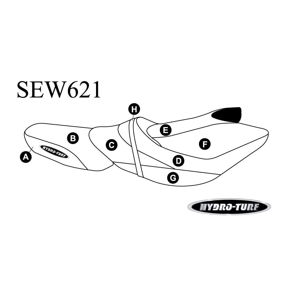 Seat Cover for Kawasaki Ultra 310R / 310X SE (14-16)