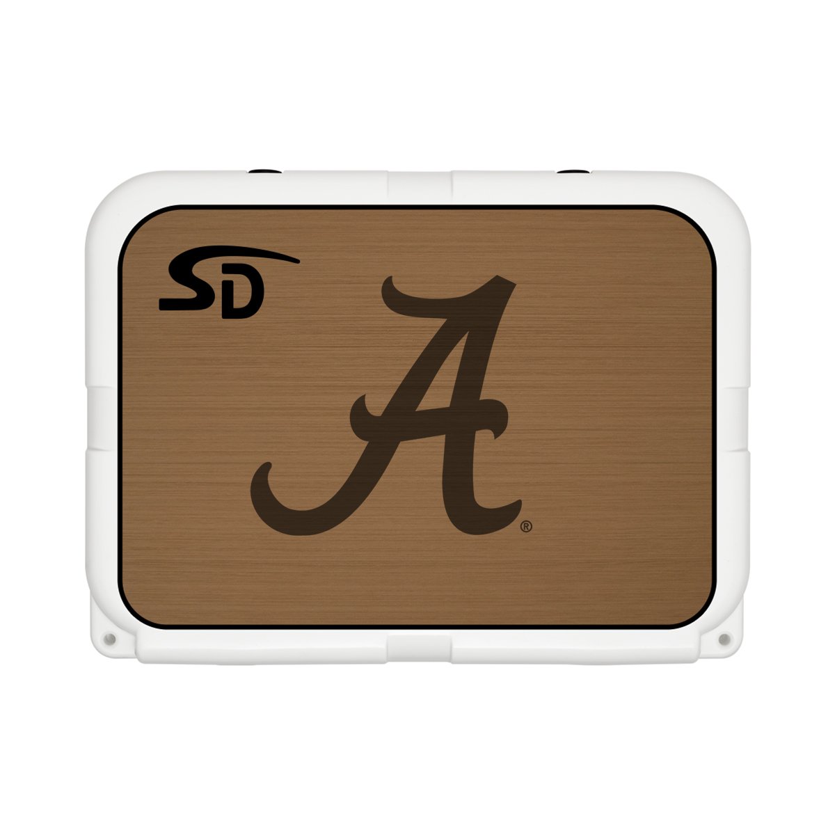 Seadek Collegiate Cooler Pad - YETI Tundra 35 - Mocha / Black, University of Alabama - 57490-80093