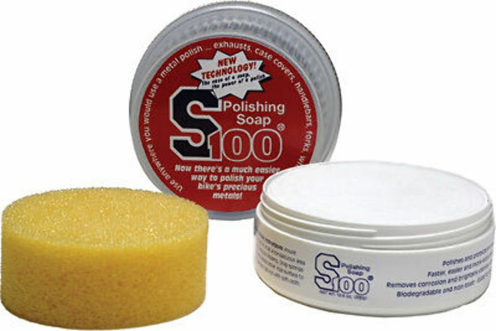 S100 METAL POLISHING SOAP FOR EXAUST CASE COVERS FORKS 10.6OZ 12300P - 59-9313