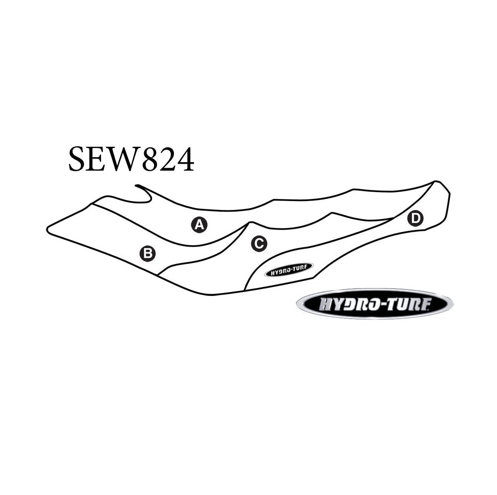 Seat Cover for Sea-Doo GTI 4-Tec (06-08) / GTI 130 155 Wake 155 (09-10)