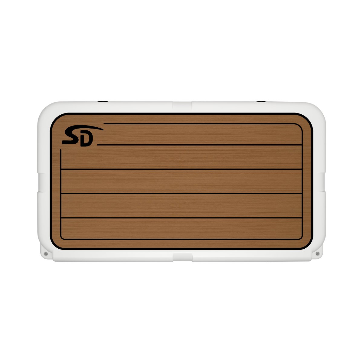 Seadek YETI Tundra 65 Teak Cooler Pad - Mocha / Black - 53645-80093
