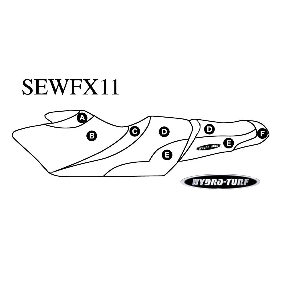 Seat Cover for Yamaha FX HO FX SHO (12-16) / FX SVHO (14-16)