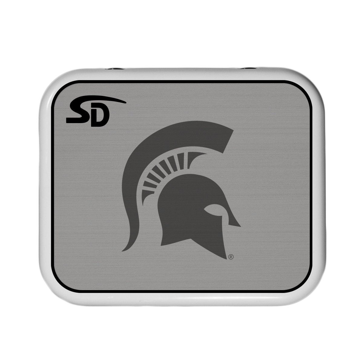Seadek Collegiate Cooler Pad - YETI Roadie 24 - Storm Gray / Black, Michigan State University - 57513-80066