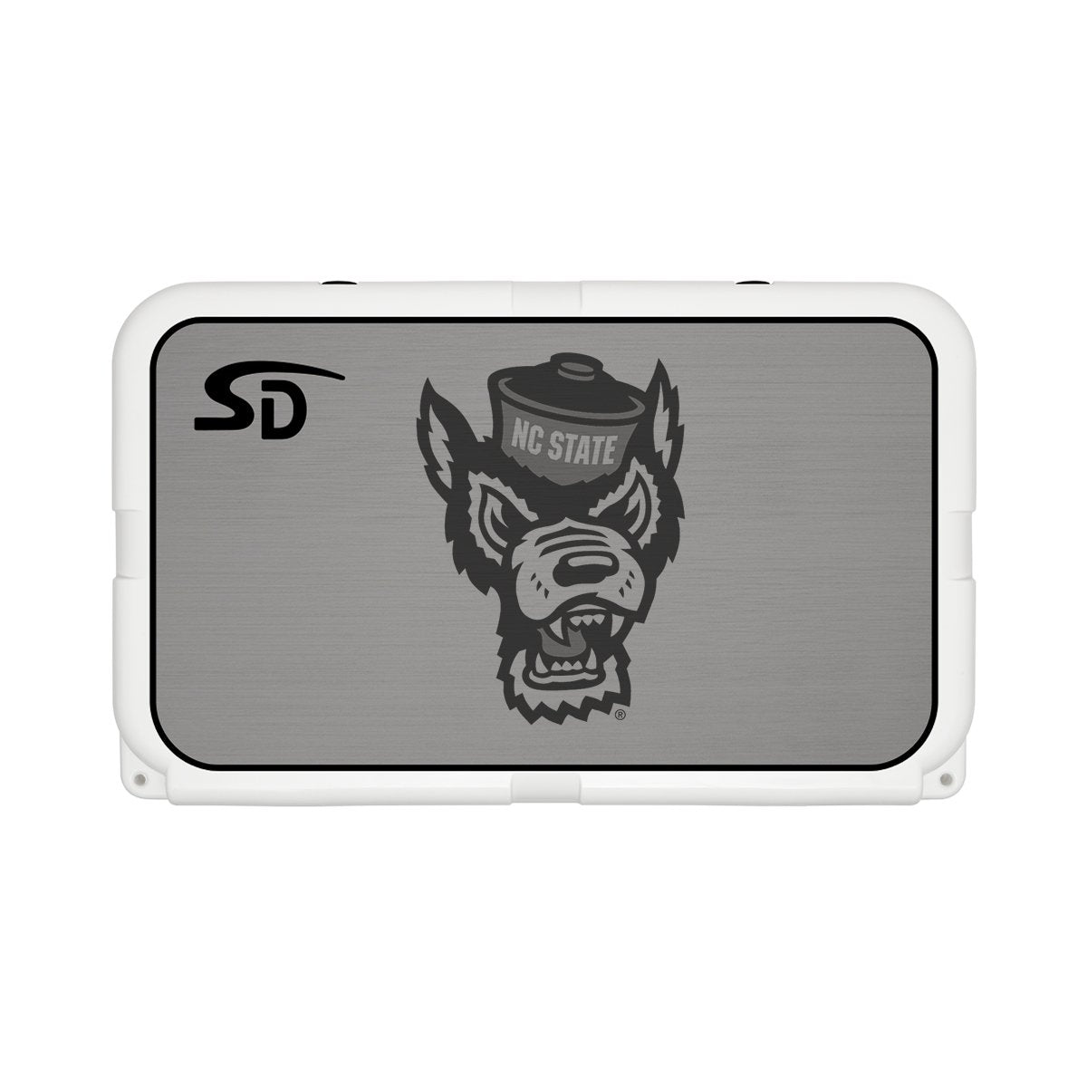 Seadek Collegiate Cooler Pad - YETI Tundra 45 - Storm Gray / Black, North Carolina State University - 58826-80066