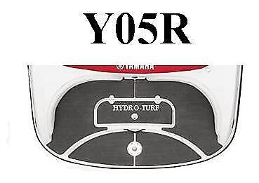Hydro-Turf Rear Boarding Mats Yamaha Sr210 Sx210 Ar210 212 Y05R Black Goove 3M