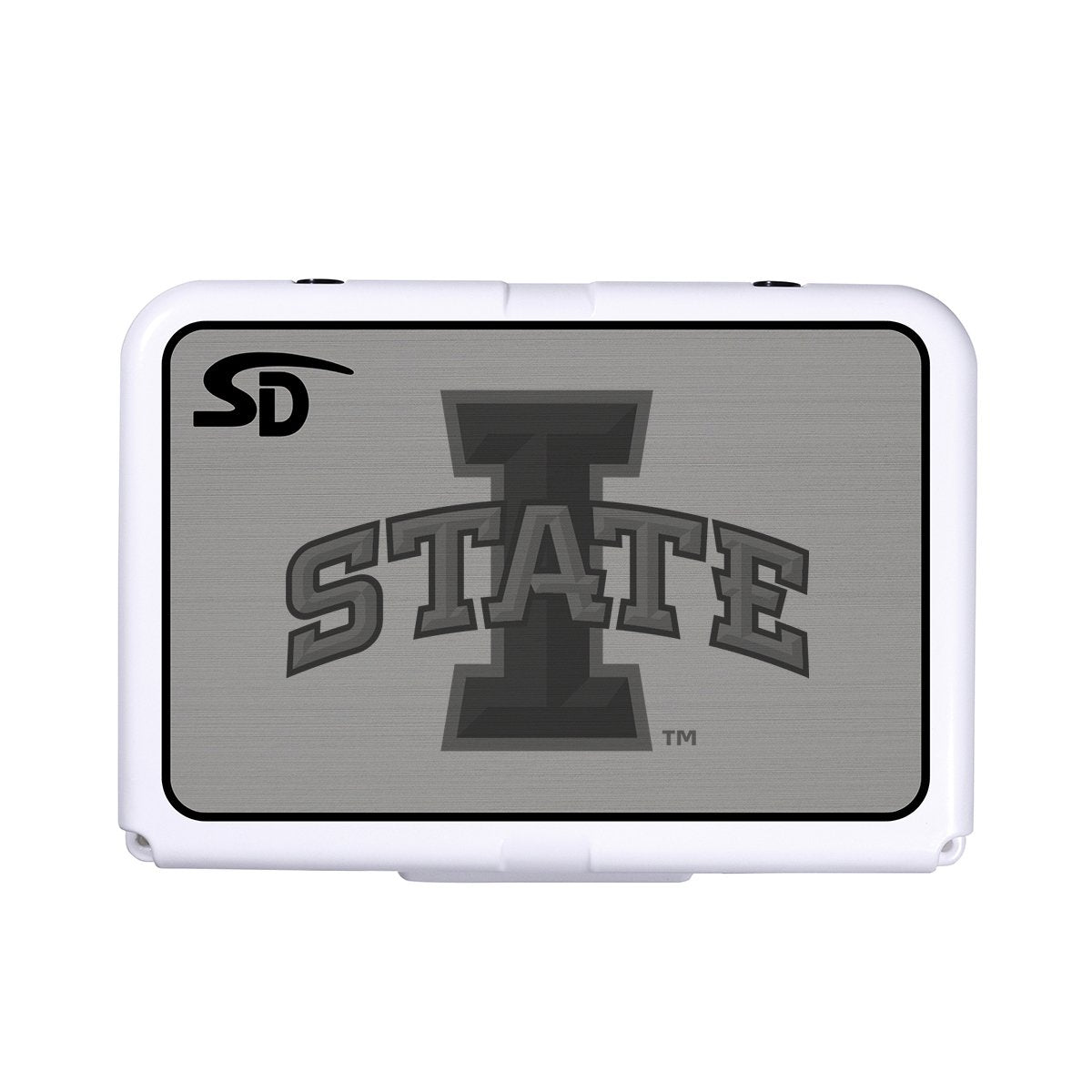 Seadek Collegiate Cooler Pad - RTIC 20 - Storm Gray / Black, Iowa State University - 58848-80066