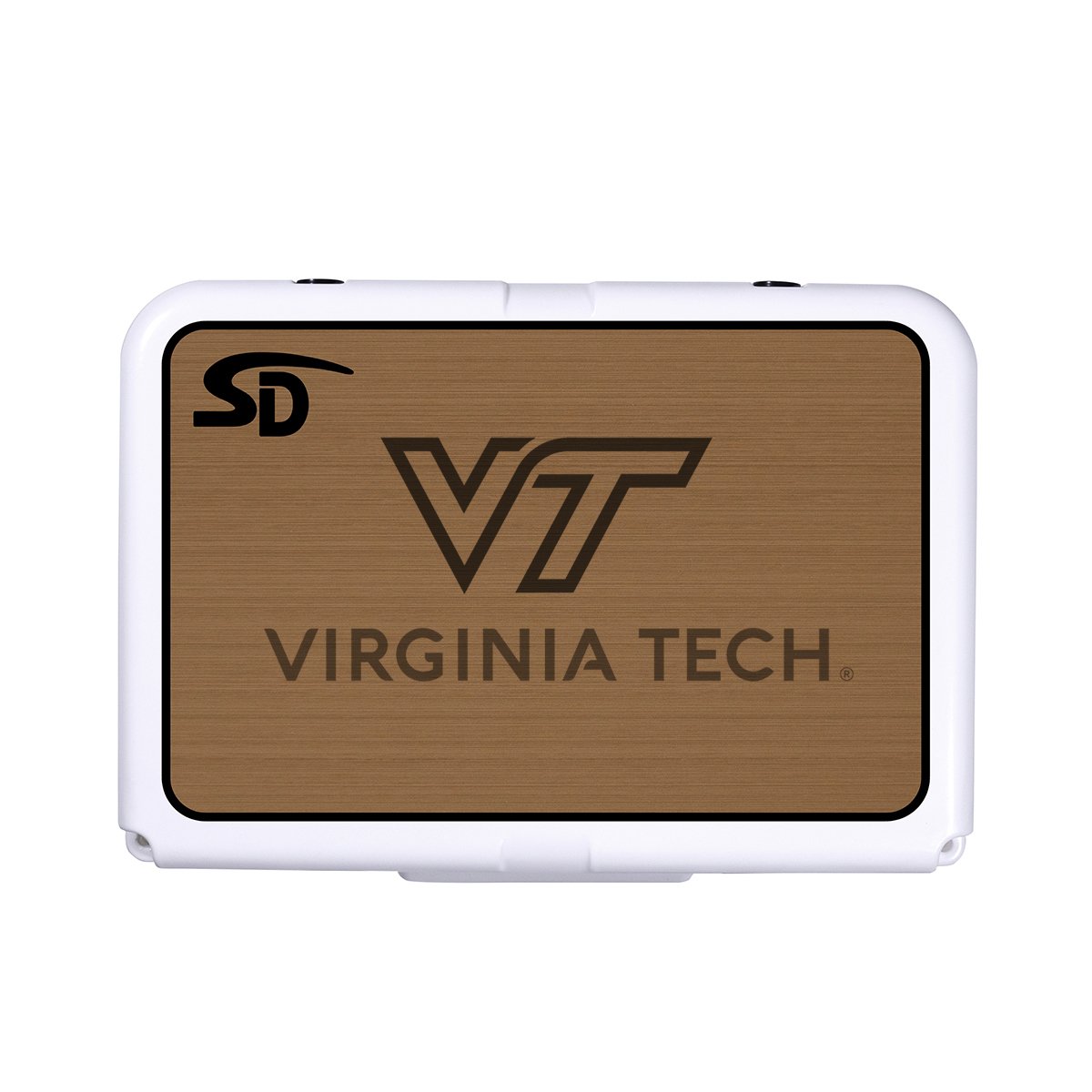 Seadek Collegiate Cooler Pad - RTIC 20 - Mocha / Black, Virginia Tech - 57716-80093