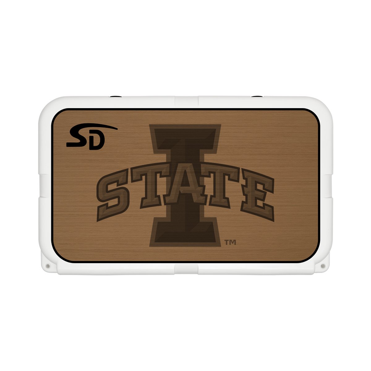 Seadek Collegiate Cooler Pad - YETI Tundra 45 - Mocha / Black, Iowa State University - 58820-80093