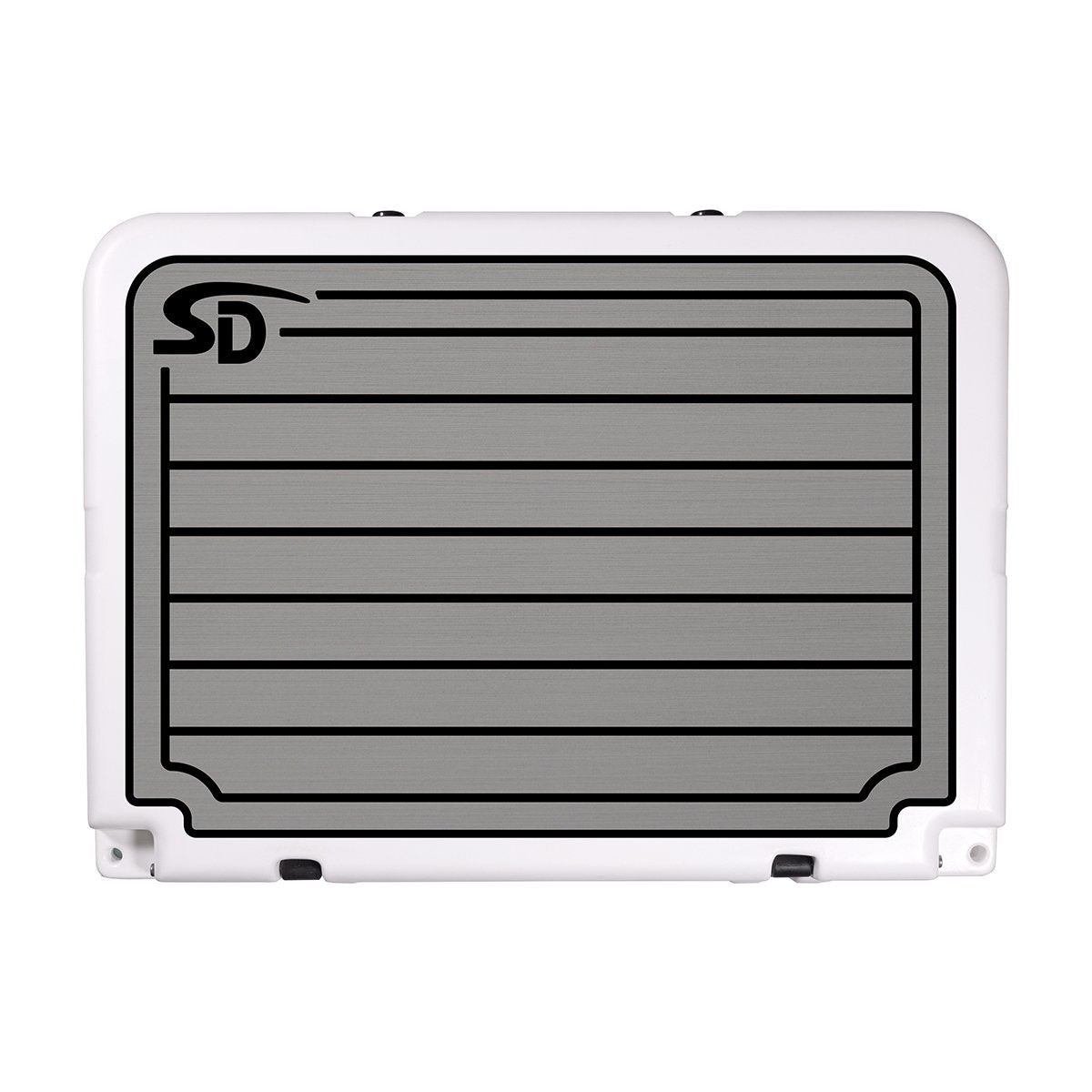 Seadek Orca 58 Teak Cooler Pad - Storm Gray / Black - 56145-80066