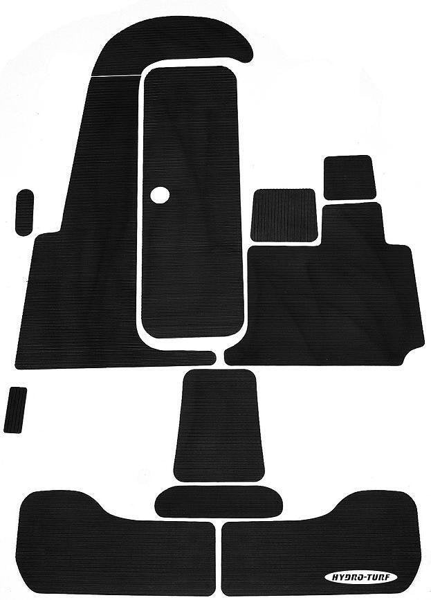 Hydro Turf Jet Boat Mat Kit Sea-Doo Sportster 94-95 SD03 Black Groove 3M