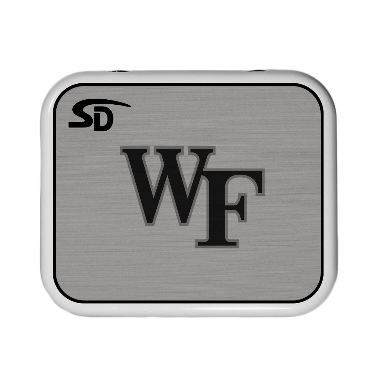 Seadek Collegiate Cooler Pad - YETI Roadie 24 - Storm Gray / Black, Wake Forest University - 58788-80066