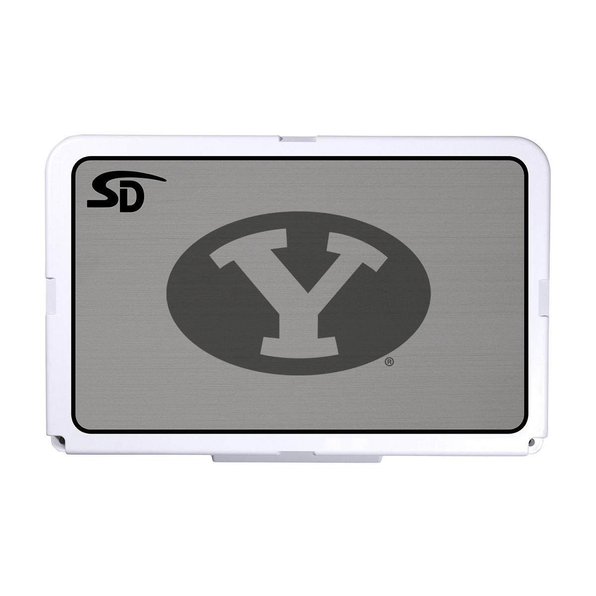 Seadek Collegiate Cooler Pad - RTIC 52 - Storm Gray / Black, Brigham Young University - 57657-80066