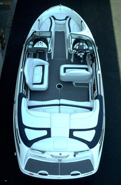 Hydro Turf Mat Kit Sea-Doo (02-05) Utopia 205 - Sd14 Black Goove W/3M