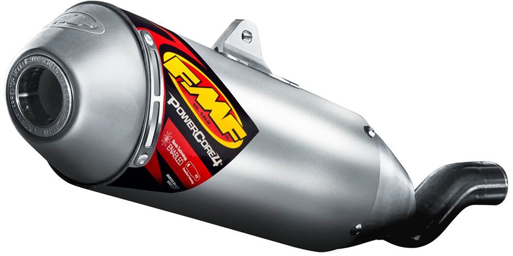 FMF Offroad Powercore 4 Exhaust POWERCORE 4 MUFFLER Slip-On Muffler - 042319