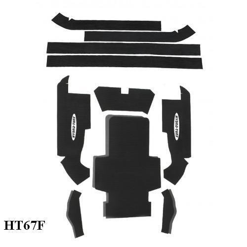 Hydro Turf Mat Kit Kawasaki 750Sx Sxi Freestyle Kit Black Goove 3M