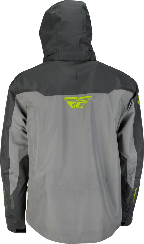 INSTOCK FLY RACING INCLINE JACKET BLACK/GREY/HI-VIS X-Large - 470-4105X