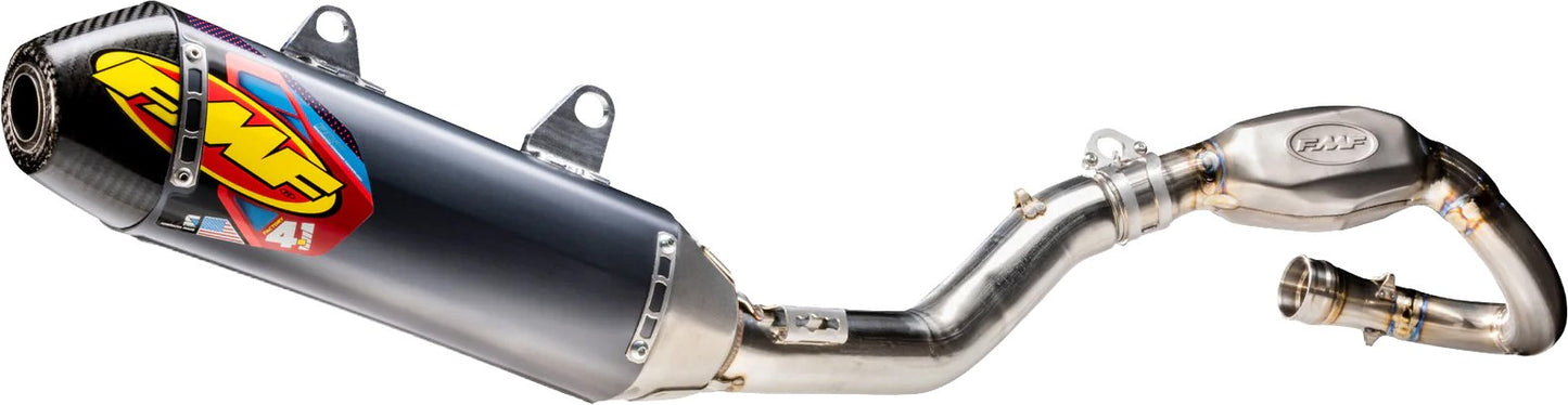 FMF Offroad Factory 4.1 Exhaust System FACT 4.1 RCT ANO ALUM SYS W/M BOMB CAR CAP KX450 Full System - 042405