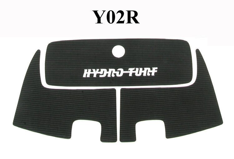 Hydro-Turf Rear Boarding Mats Yamaha Ls2000 2000Up Lx2000 Y02R Black Goove 3M
