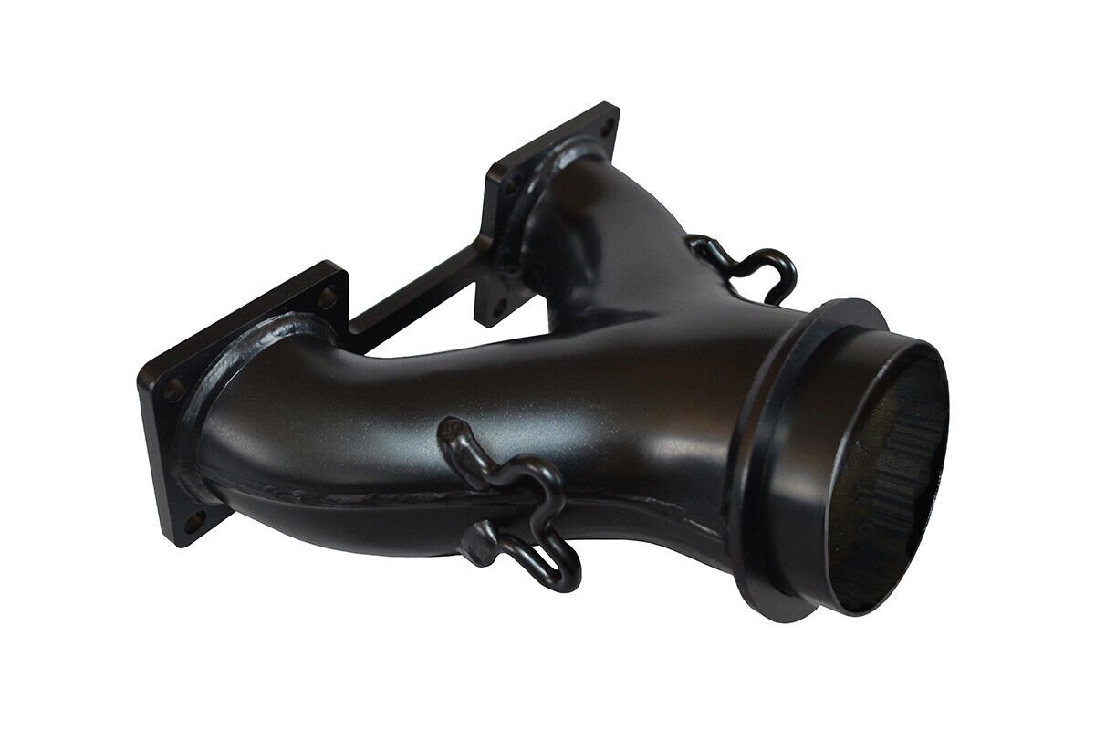 STRAIGHTLINE Y-PIPE BLACK Ski-doo Expedition GSX GTX Skandric MXZ Summit 600 134