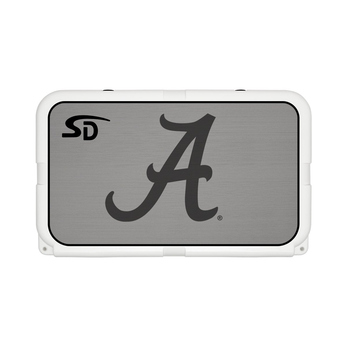 Seadek Collegiate Cooler Pad - YETI Tundra 45 - Storm Gray / Black, University of Alabama - 57491-80066