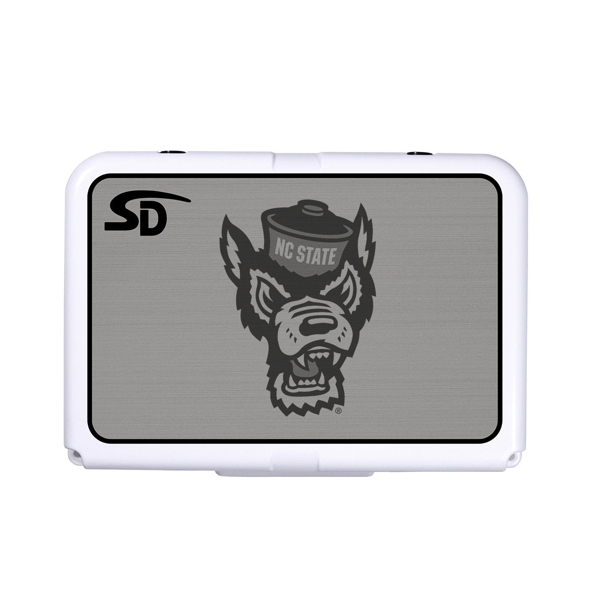 Seadek Collegiate Cooler Pad - RTIC 20 - Storm Gray / Black, North Carolina State University - 58861-80066