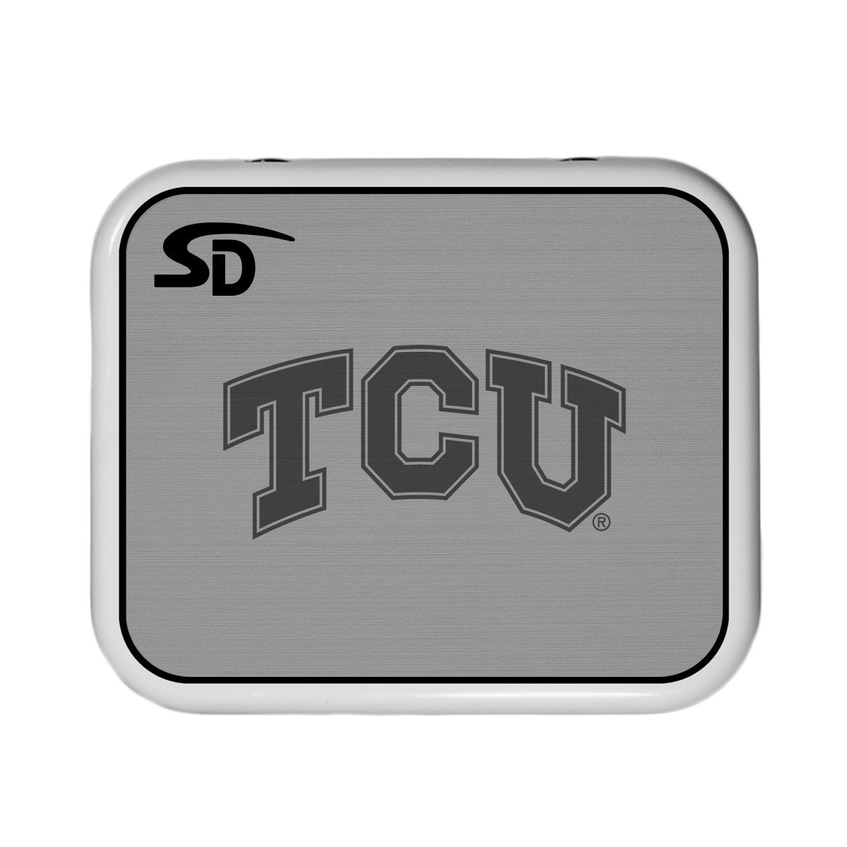 Seadek Collegiate Cooler Pad - YETI Roadie 24 - Storm Gray / Black, Texas Christian University - 57533-80066