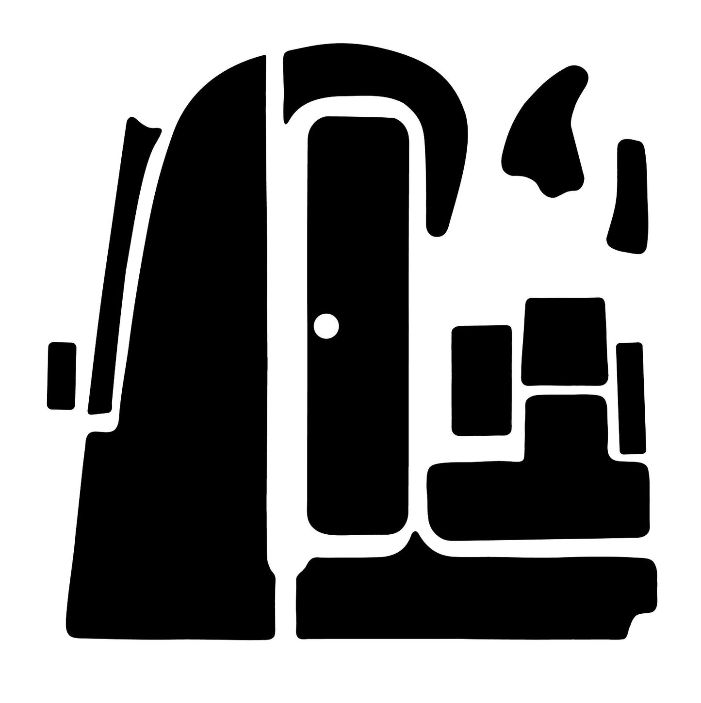 Interior Traction Mat Kit for Sea-DooSpeedster 1996 / Sportster 1996-1999