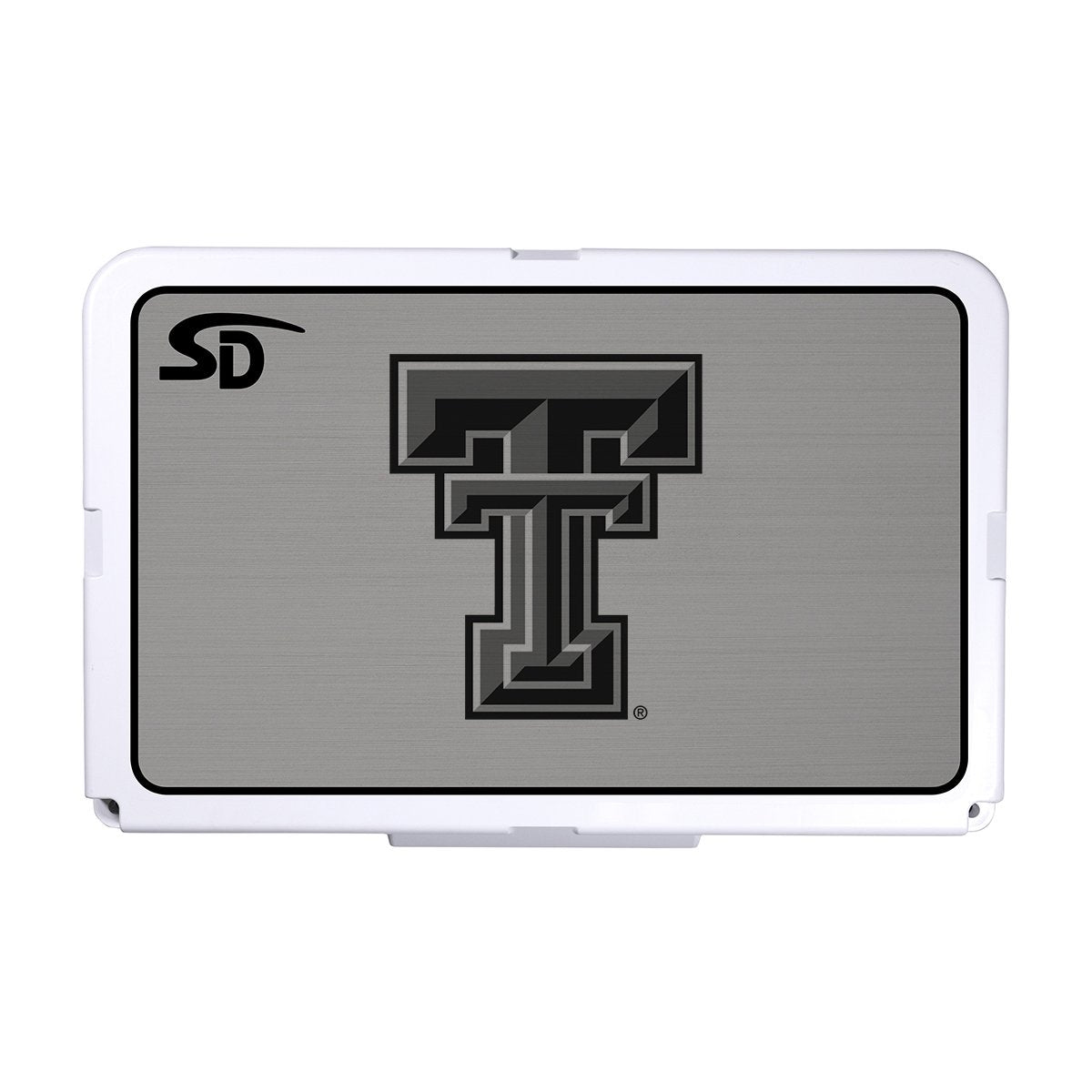 Seadek Collegiate Cooler Pad - RTIC 52 - Storm Gray / Black, Texas Tech University - 57709-80066