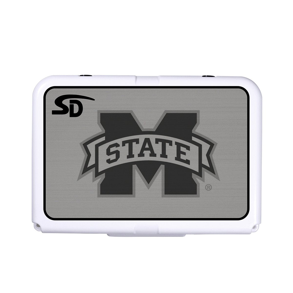 Seadek Collegiate Cooler Pad - RTIC 20 - Storm Gray / Black, Mississippi State University - 57689-80066