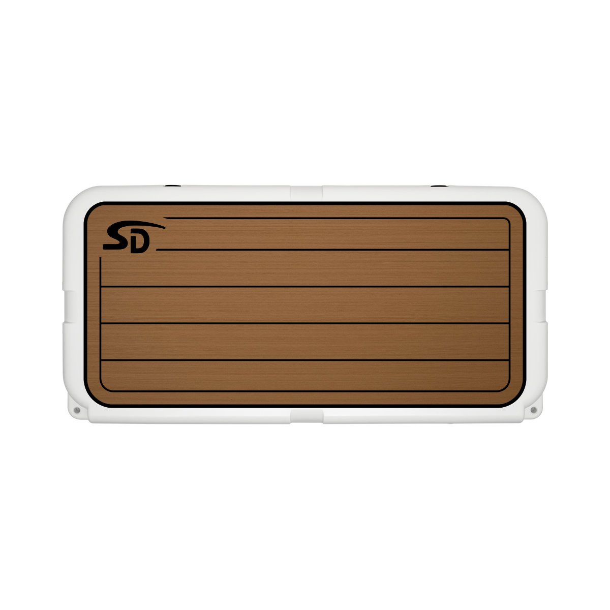 Seadek YETI Tundra 75 Teak Cooler Pad - Mocha / Black - 55830-80093