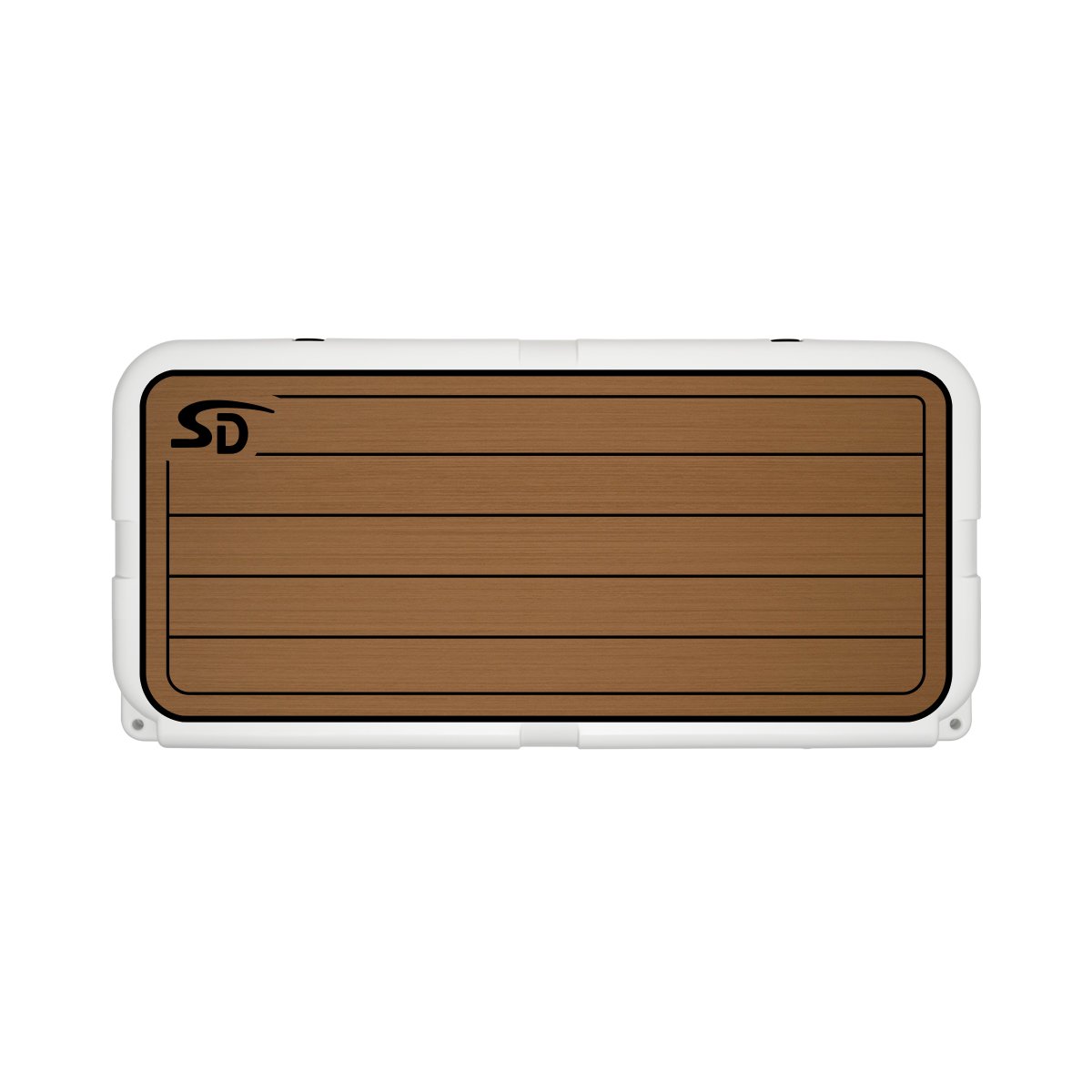 Seadek YETI Tundra 110 Teak Cooler Pad - Mocha / Black - 55834-80093