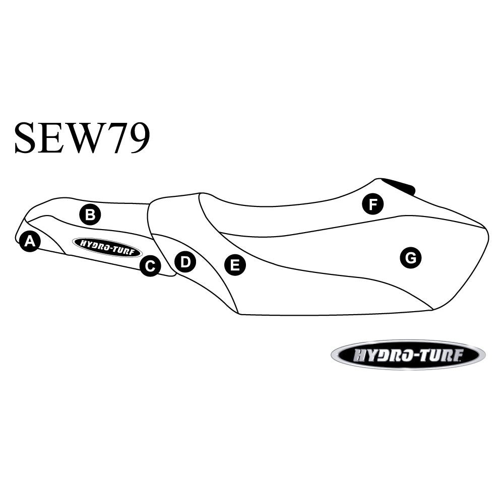 Seat Cover for Yamaha GP Family (Pre 99), GP1200R (99)