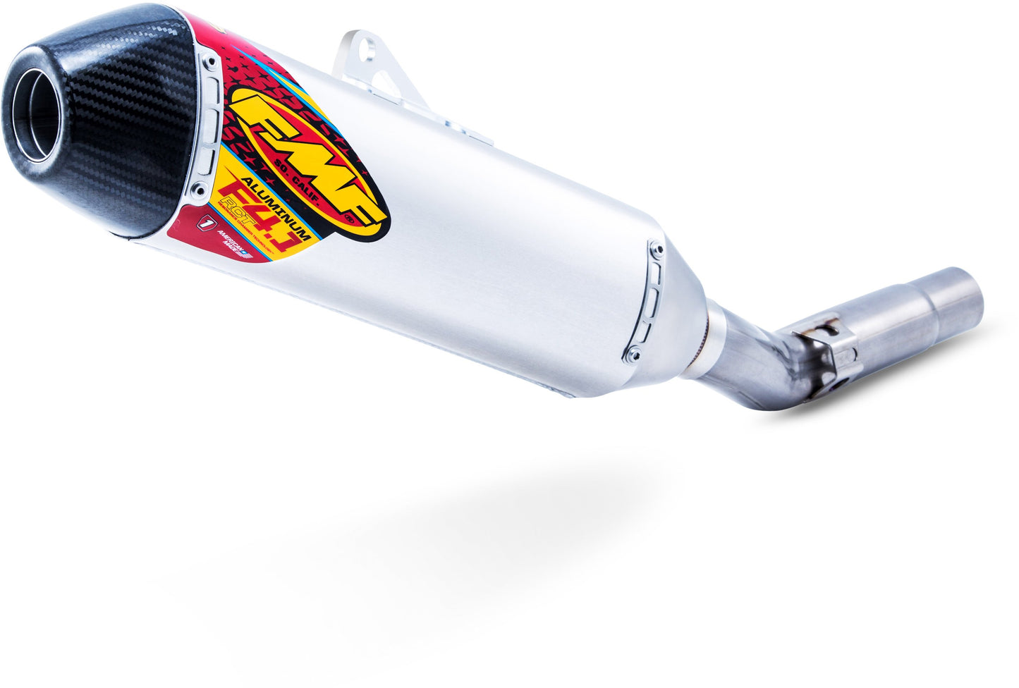 FMF Offroad Factory 4.1 Slip-On Exhaust FACTORY 4.1 RCT SLIP MFLR ALU W/CARB CAP YZ450F Slip-On Muffler - 044443