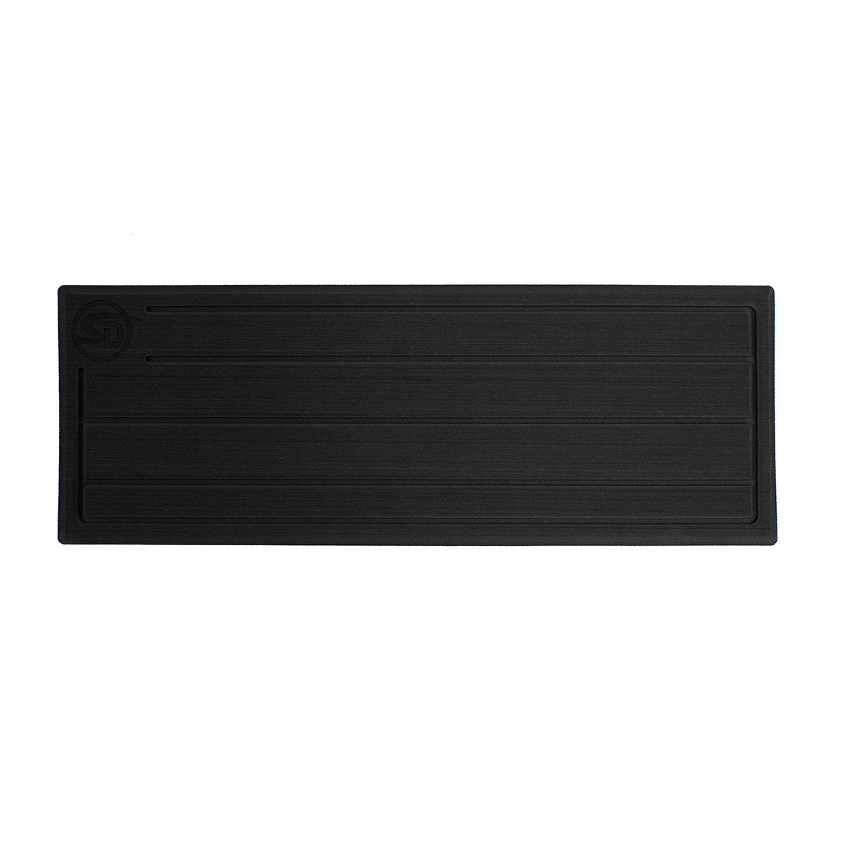 Seadek RV Step Covers - Teak - 24"x8.5" - Black / Black, 3 Pack - 58109-80242