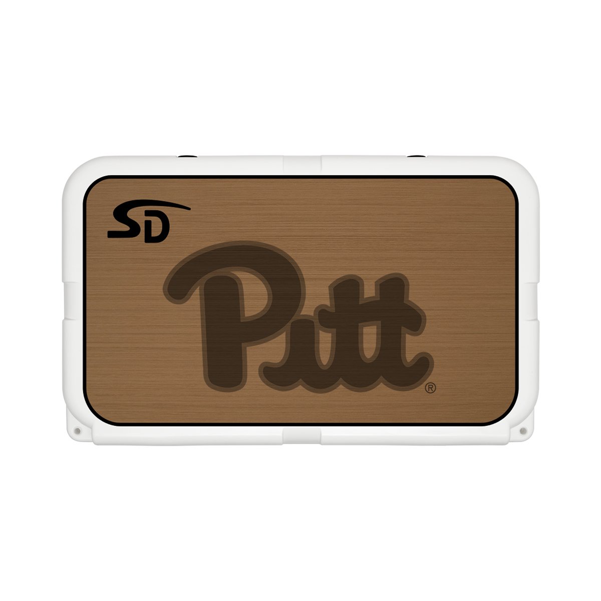 Seadek Collegiate Cooler Pad - YETI Tundra 45 - Mocha / Black, University of Pittsburgh - 57525-80093