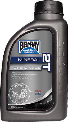 BEL-RAY 2T MINERAL ENGINE OIL LITER 99010-B1LW - 840-0302