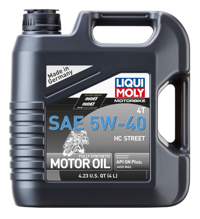INSTOCK LIQUI MOLY MOTORBIKE 4T 5W-40 HC STREET 4 LITER - 20414